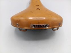 Vintage city bike saddle from the 1950s and 1960s