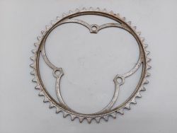 steel chainring, BCD 116, 48 teeth, 1950s and 1960s