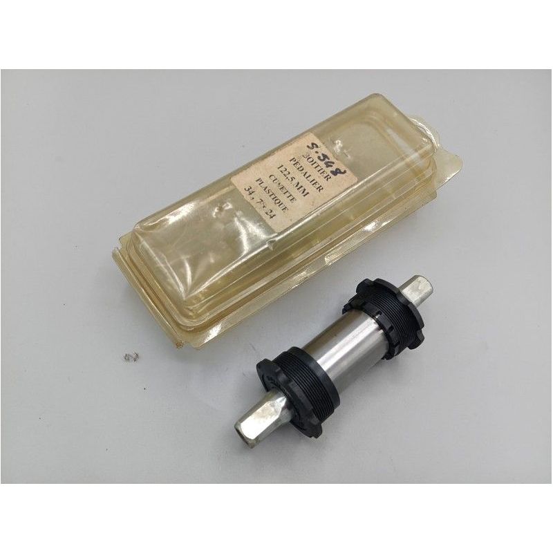 Boîtier pédalier BSC/BSA 1.37" x 24 TPI 122,5 mm