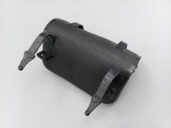 sacoche selle noire vélo vintage plastique noir années 70 80