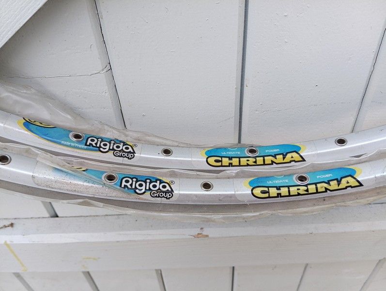 Neuves ! Rigida Chrina - Paire de jantes 700c - 32 trous