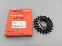 3-speed freewheel  16-19-22 vintage bike
