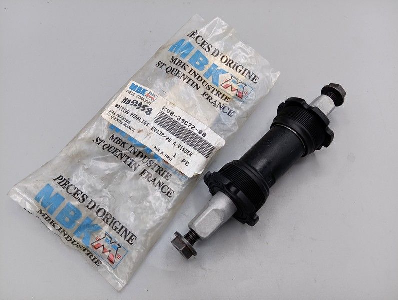 Neuf ! MBK Motobécane - Boîtier pédalier BSC BSA 132 mm