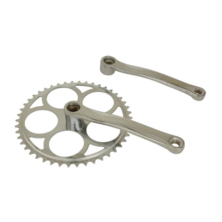 Pédalier acier 170 mm 46 dents 3.32 BSC 9/16"