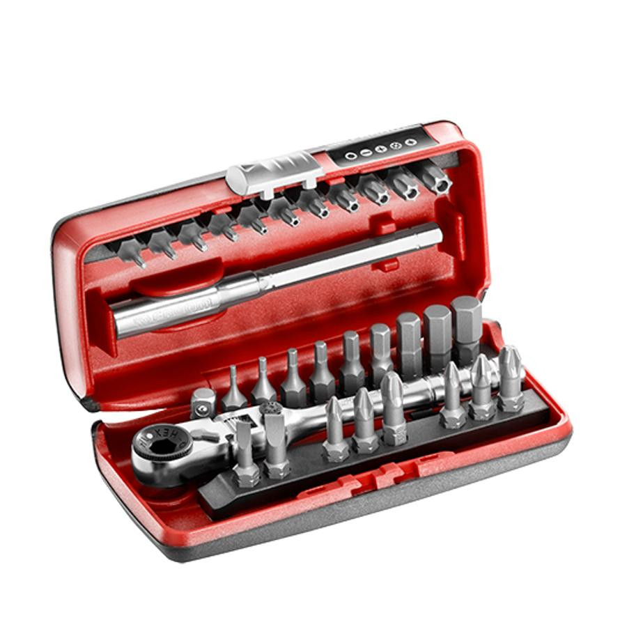 FACOM COFFRET CLIQUET 1 / 4'' - EMBOUTS (31 PIECES)