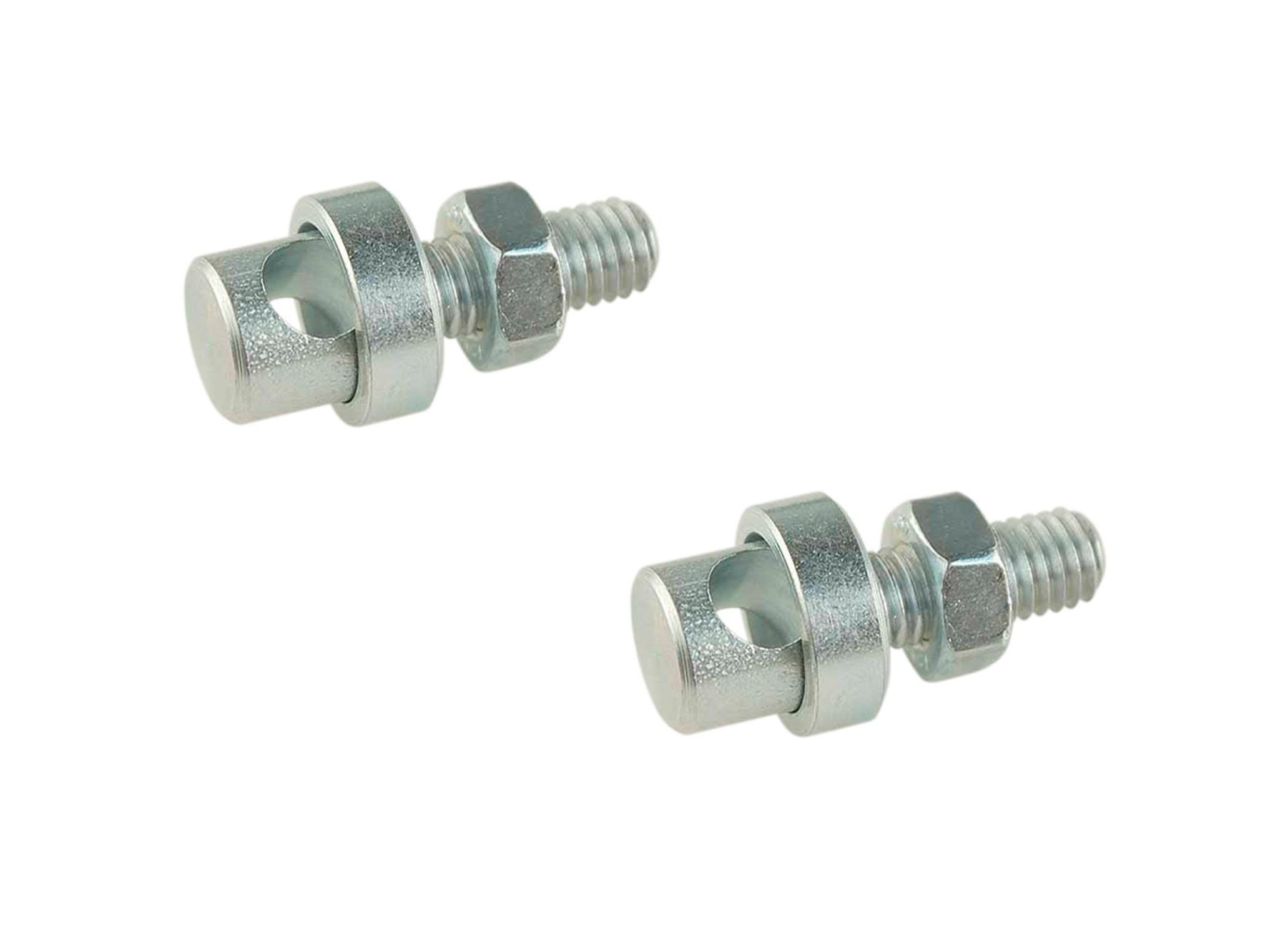 2 serre-tringle 15 mm pour garde boue Algi filetage 5 mm