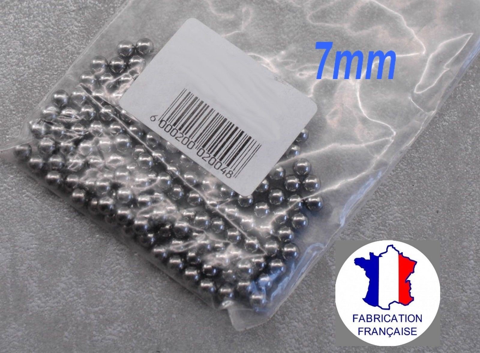 35 steel chromed ball diameter : 7 mm
