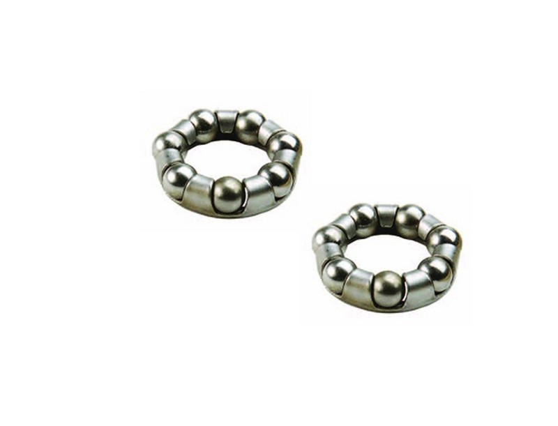 2 x 7 ball cages for front hub