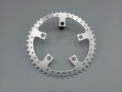 Sugino 46 tooth perforated BCD chainring: 110 new old stock