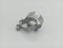 2 galvanised steel bottle cage clamps