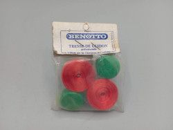 2 rolls of handlebar Benotto Professional tricolor green white red Italy