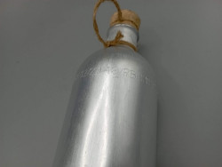 Peugeot water bottle  vintage in aluminum
